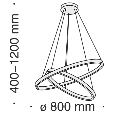 Подвесной светильник Maytoni Rim MOD058PL-L74W4K - фото