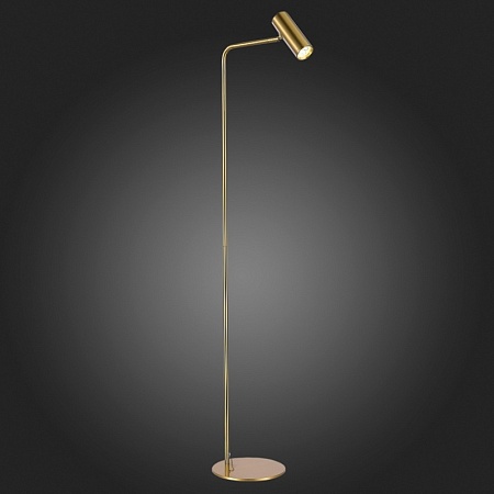 Торшер ST-Luce Латунь/Латунь LED 1*3W 3000K SL1006.205.01 - фото