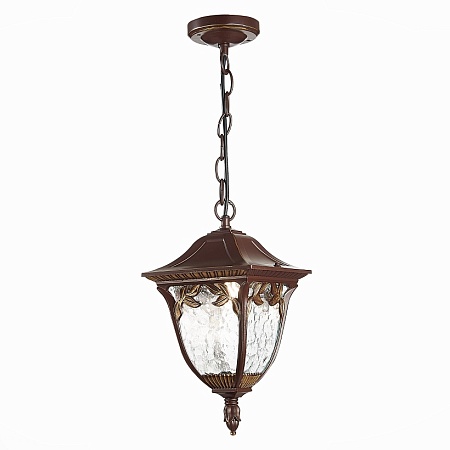 Светильник уличный подвесной ST-Luce Кофейный/Кофейный, Прозрачный E27 1*60W SL083.703.01 - фото