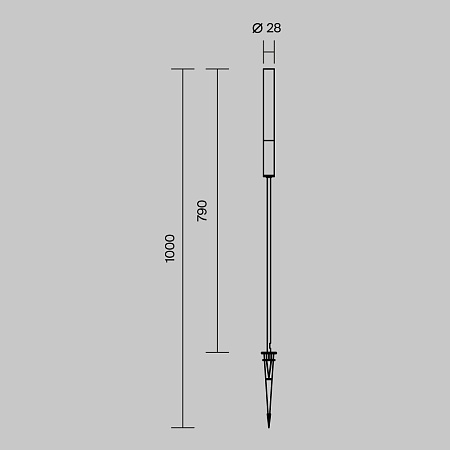 Ландшафтный светильник Outdoor O487FL-L3GF3K1 - фото