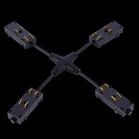 X- образный коннектор Skyline 220 ST-Luce Черный ST015.422.20 - фото