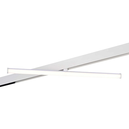 Магнитный трековый светильник Белый LED 1*10W 4000K 1 200Lm Ra>90 120° IP20 L604xW28xH8 ST803.546.10 - фото