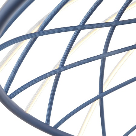 Светильник подвесной ST-Luce Синий/Синий LED 1*20W 3000K SL6016.703.01 - фото