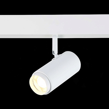 Магнитный трековый светильник ZOOM Белый LED 1*6W 4000K 667Lm Ra>80 10-60° IP20 L137xW5 ST357.546.06 - фото