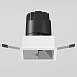 Точечный светодиодный светильник 10W 3000K белый/хром 25091/LED Elektrostandard - фото