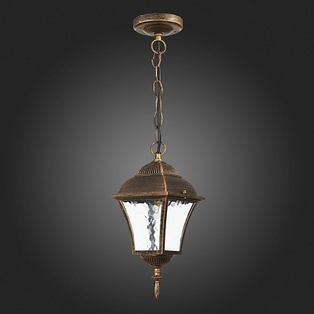 Светильник уличный подвесной ST-Luce Бронза/Бронза, Прозрачный E27 1*60W SL082.203.01 - фото