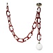 10128C Red Подвесной светильник LOFT IT Chain - фото