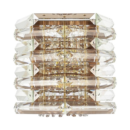 Светильник настенный ST-Luce медь/прозрачный E14 2*40W SL6137.201.02 - фото