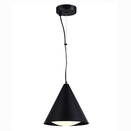 Светильник подвесной ST-Luce Черный/Черный LED 1*7W 3000K SL6501.403.01 - фото