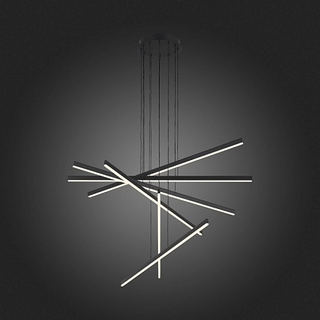 Люстра подвесная ST-Luce Черный/Белый LED 1*100W 4000K SL394.423.06 - фото