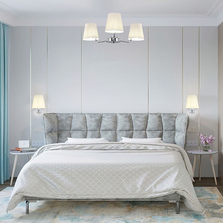 Настенный светильник Eurosvet 60155/1 хром - фото