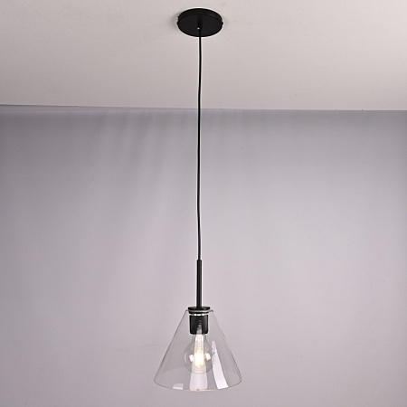 Подвесной Светильник Rh Utilitaire Funnel Pendant Black Imperiumloft 123648-22 - фото