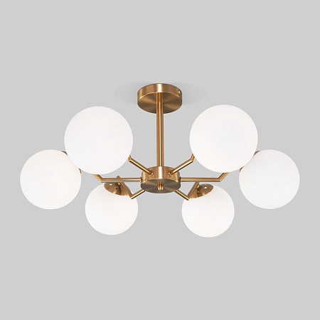 Потолочный светильник Eurosvet 70154/6 латунь - фото