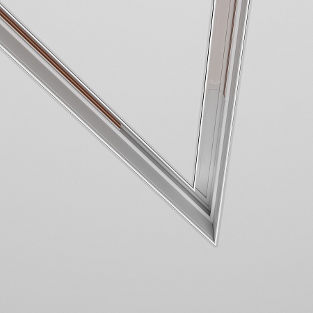 Угол-соединитель 45° Exility встраиваемый под ГКЛ 12,5мм, белый - фото