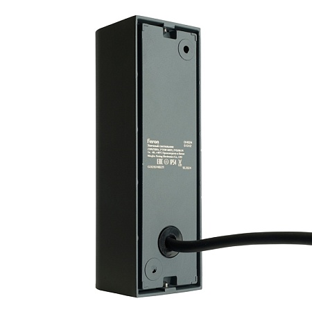 Светильник садово-парковый Feron DH024, на стену, 2*GU10 MR11 230V, черный - фото