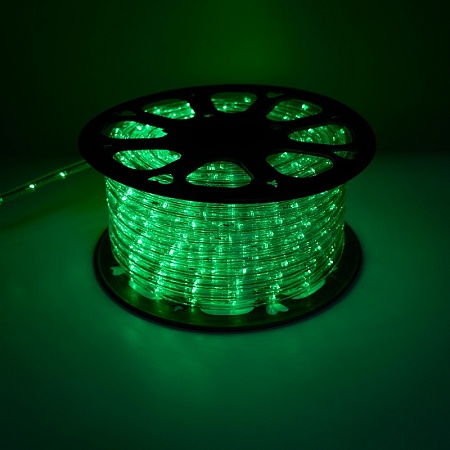 Дюралайт светодиодный Feron LED-R2W 2-х жильный, RGB 1,44Вт/м 24LED/м 50м 230V - фото