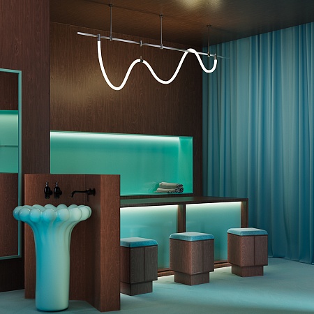 Трековый светильник Technical TR154-1-27W4K-PT - фото