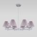 Подвесной светильник Eurosvet 60136/8 хром/серый - фото