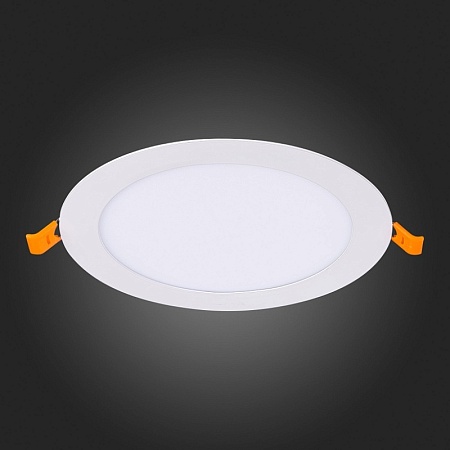 Св-к встр. Белый LED 1*12W 3000K 816Lm Ra80 110° IP20 D170xH8 90-265V ST209.538.12 - фото