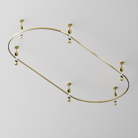 Шинопровод полукруг 800 мм Technical TRX154-SR-D800-BS - фото