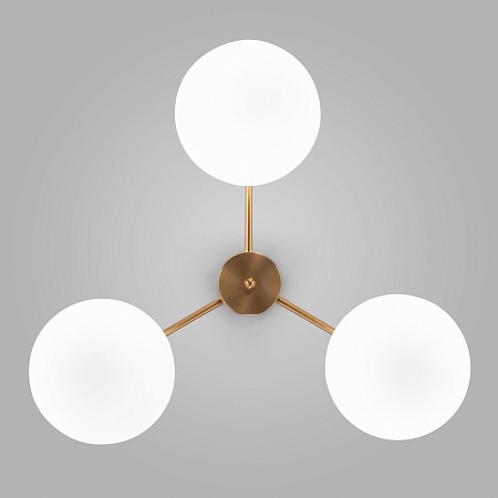 Подвесной светильник Eurosvet 30190/3 латунь - фото