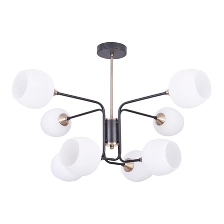 Люстра на штанге Arte Lamp SKAT A3564PL-8BK - фото