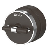 Выключатель на 4 положения двухклавишный Vintage мокко матовый/хром W5822052