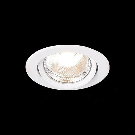 Св-к встр. Белый LED 1*10W 3000K 750Lm Ra80 36° IP20 D109xH65 220-240V ST211.538.10.36 - фото