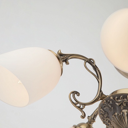 Потолочный светильник Eurosvet 22010/5 античная бронза - фото