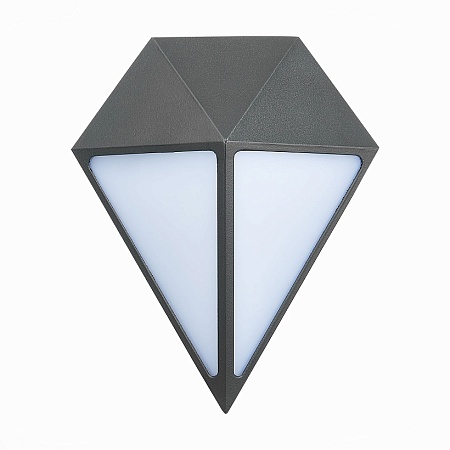 Светильник уличный настенный ST-Luce Черный/Белый,Черный LED 1*12W 4000K SL9500.441.01 - фото