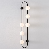 Настенное Бра Hoop Wall H115 Black Imperiumloft 213737-26