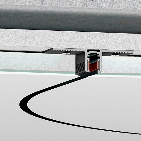 Mini Magnetic Шинопровод под ГКЛ 12,5 мм черный Ø600 85219/00 Elektrostandard - фото