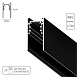 Магнитный шинопровод Arte Lamp LINEA-ACCESSORIES A460306 - фото
