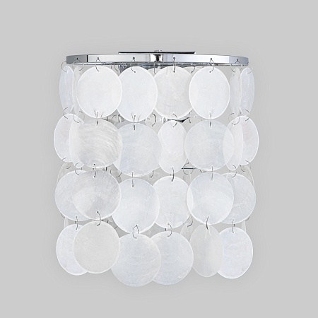 Настенный светильник Eurosvet 60005/1 хром/перламутр - фото