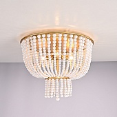 Люстра Jacqueline Clear Flush-Mount Brass Imperiumloft 186173-22