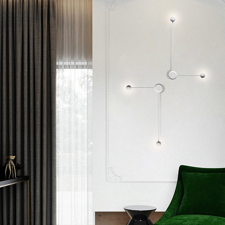 Бра Pin Wall Light B Black Imperiumloft 212751-22 - фото