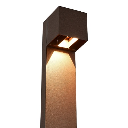 Светильник уличный наземный ST-Luce кортен/кортен LED 1*12W 2700K SL9513.605.01 - фото