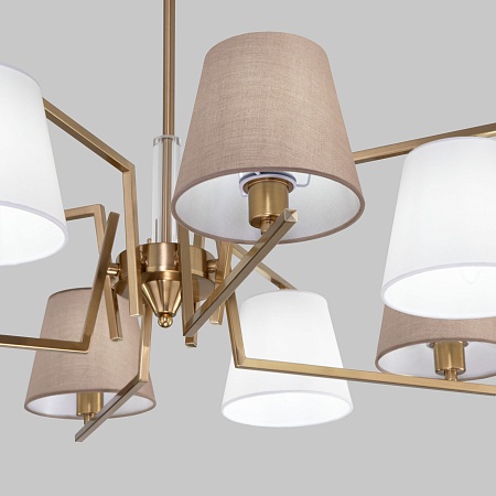 Потолочный светильник Eurosvet 60149/8 латунь - фото