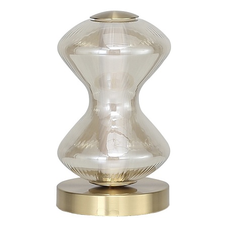 Прикроватная лампа ST-Luce золото/коньячный LED 1*6W 3000K SL6136.204.01 - фото