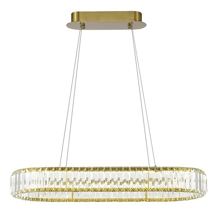 Светильник подвесной ST-Luce Латунь/Прозрачный LED 1*60W 4000K SL1622.323.01 - фото