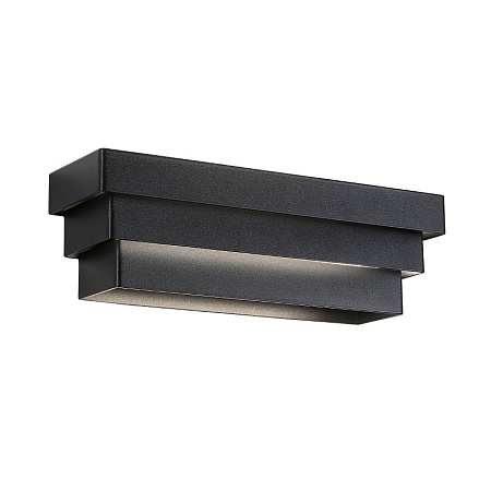Светильник настенный ST-Luce Черный/Белый LED 1*12W 4000K SL1588.401.01 - фото