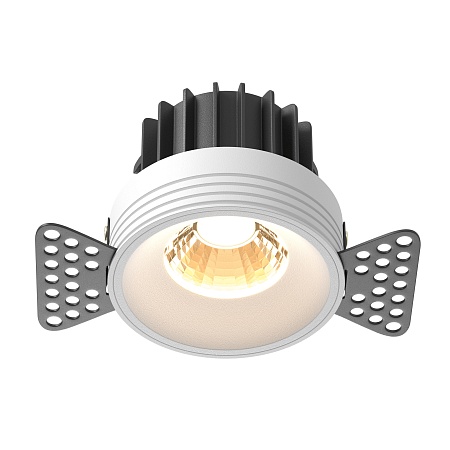 Встраиваемый светильник Technical Round DL058-12W2.7K-TRS-W - фото