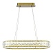 Светильник подвесной ST-Luce Латунь/Прозрачный LED 1*60W 4000K SL1622.323.01 - фото