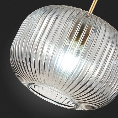 Подвес ST-Luce Латунь/Дымчатый E27 1*60W SL1154.303.01 - фото