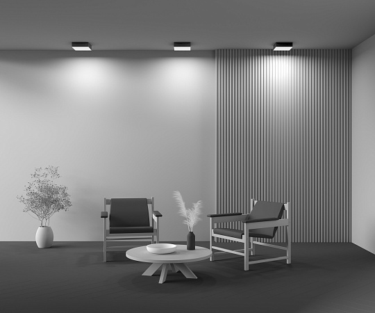 Потолочный светильник Technical Zon C032CL-24W4K-SQ-B - фото