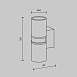 Настенный светильник (бра) Outdoor Bowery O582WL-02B - фото