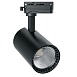 Светодиодный светильник Feron AL103 трековый однофазный на шинопровод 20W 4000K 35 градусов черный серия MarketBright - фото