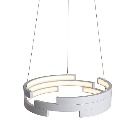 Люстра подвесная ST-Luce Белый/Белый LED 1*45W 4000K SL963.503.01 - фото