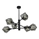 Люстра потолочная ST-Luce Черный/Серо-зеленый E14 6*40W SL1175.402.06 - фото