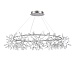 Люстра подвесная ST-Luce Серебристый/Белый LED 216*0,5W 3500K SL379.103.216 - фото